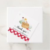 Picnic Birthday Danke Tag Geschenkanhänger (Beispiel)