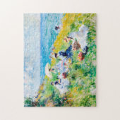 Picnic by Sea - Impressionist Artwork Puzzle (Vertikal)