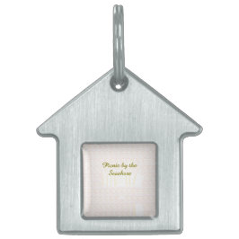 Picnic by the Seashore Heart Scroll Tiermarke