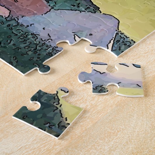 Picnic Chat Noir Puzzle (Seite)