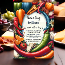 Picnic Chili Cook Off Potluck Party 30. Geburtstag