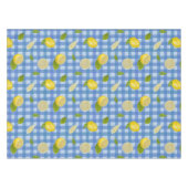 Picnic Citrus Mediterranean Pattern Tischdecke (Vorderseite (Horizontal))