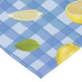 Picnic Citrus Mediterranean Pattern Tischdecke (Schrägansicht)