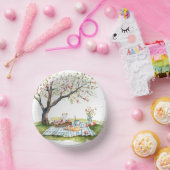 Picnic Design Round Paper Bowls Pappteller (Party)