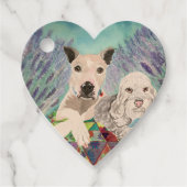 Picnic Dogs Geschenkanhänger (Vorderseite)