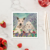 Picnic Dogs Serviette (Beispiel)