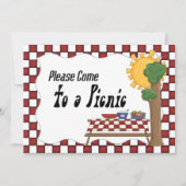 Picnic-Einladung Einladung (Vorderseite)