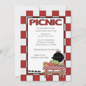 Picnic-Einladungen Einladung (Vorderseite)