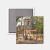 Picnic en la Quinta da Regaleira Magnet (Vorderseite/Rückseite)