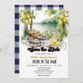 Picnic | Family Wiedersehen Einladung (Vorne/Hinten)