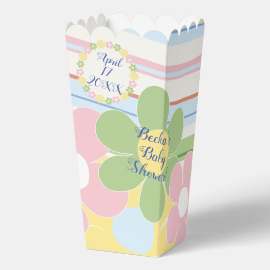 Picnic Floral Dusche Fevor Boxen Geschenkschachtel (Rückseite)