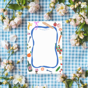 Picnic Frame Niedlich CUSTOM Einkaufsliste Lebensm Post-it Klebezettel