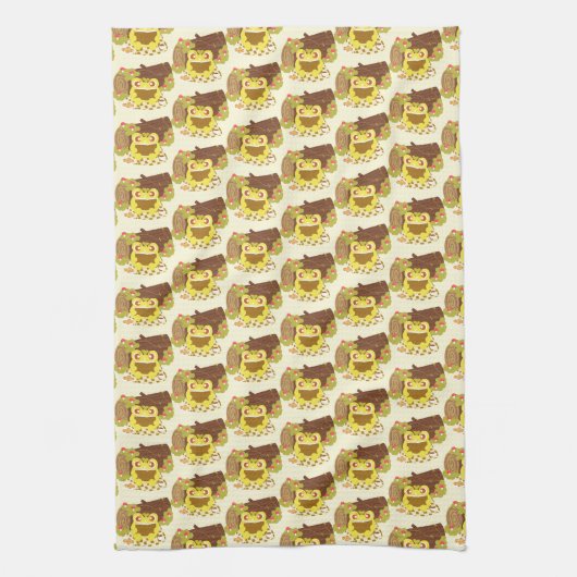 Picnic Frog liest ein Buch Geschirrtuch (Vertikal)