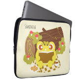 Picnic Frog liest ein Buch Laptopschutzhülle (Vorne Rechts)