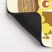 Picnic Frog liest ein Buch Mousepad (Ecke)