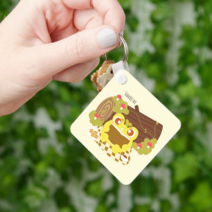 Picnic Frog liest ein Buch Schlüsselanhänger