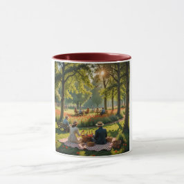 Picnic Fun Nature Friendship Bond Tasse