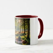 Picnic Fun Nature Friendship Bond Tasse (VorderseiteRechts)