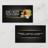 Picnic Grafik | Wein und Käse Visitenkarte (Vorne/Hinten)