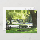 Picnic Ground Postkarte (Vorne/Hinten)
