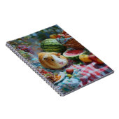 Picnic Guinea Pig Notebook Notizblock (Rechte Seite)