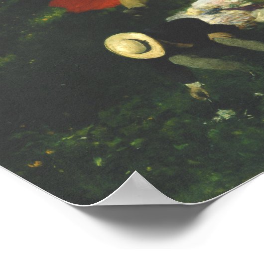 Picnic im Mai Poster (Ecke)