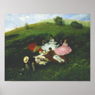 Picnic im Mai Poster