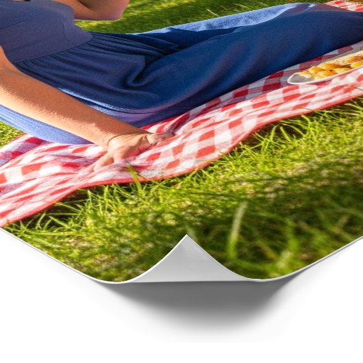 Picnic im Park Poster (Ecke)