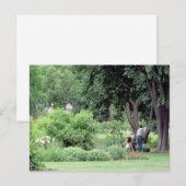 Picnic im Park Postkarte (Vorne/Hinten)