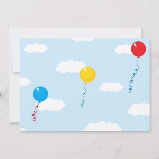 Picnic Invasion - Hell schöner Tag Einladung (Rückseite)