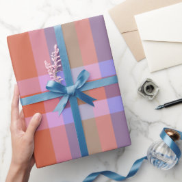 Picnic Kariert Small - 06 Juni - Umschlagpapier Geschenkpapier