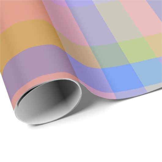 Picnic Kariert Small - 06 Juni - Umschlagpapier Geschenkpapier (Rolleneckpunkt)