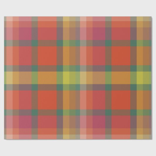 Picnic Kariert Small - 12. Dezember - Wrapping Pap Geschenkpapier (Flach)