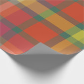 Picnic Kariert Small - 12. Dezember - Wrapping Pap Geschenkpapier (Ecke)