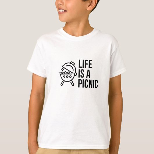 PICNIC LIFE T-Shirt (Vorderseite)