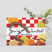 PICNIC/MEHRERE PARTY EINLADUNG (Stehend Vorderseite)