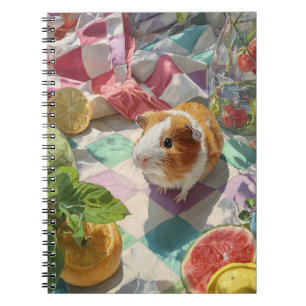 Picnic mit Guinea Pig Notebook Notizblock