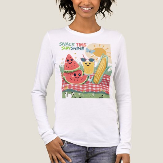 Picnic Pals - Snack Squad Tri-Blend Shirt (Vorderseite)