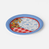 Picnic Paper Plate Pappteller (Schrägansicht)