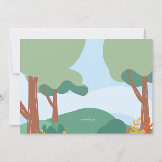 Picnic-Party Einladung (Rückseite)