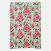 Picnic Patch Watermelon - Wasserfarbene Geschirrtuch (Vertikal)