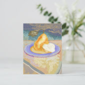 Picnic Pear Postkarte (Stehend Vorderseite)