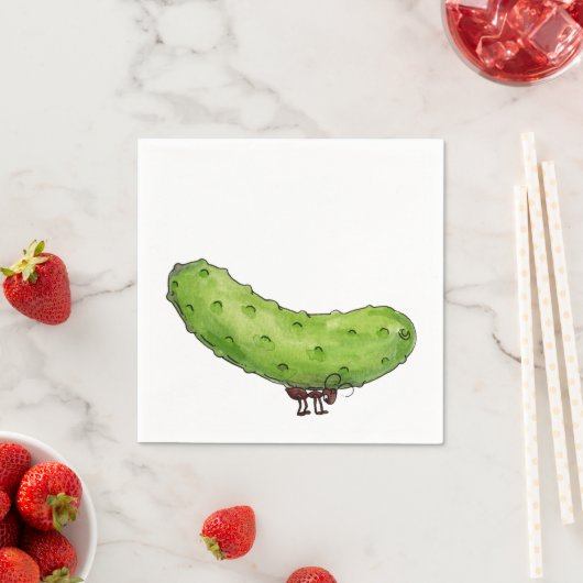 Picnic Pickle Serviette (Beispiel)