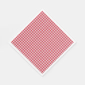 PICNIC PIZZA PATTERN NAPKIN SERVIETTE (Ecke)