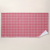 PICNIC PIZZA PATTERN STRANDTUCH (Vorderseite)