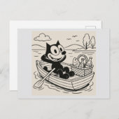 Picnic Postkarte (Vorne/Hinten)