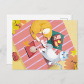 Picnic Postkarte (Vorne/Hinten)