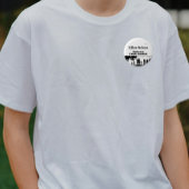 Picnic Silhuoette Family Wiedersehen mit Name Button