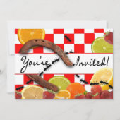 PICNIC/SOMMERPARTY EINLADUNG (Vorderseite)