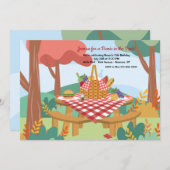 Picnic Table Einladung (Vorne/Hinten)